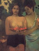 Safflower with breast, Paul Gauguin
